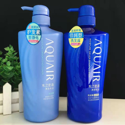 水之密语净澄水活洗护组合（洗发水倍润600ml+护发素600ml）